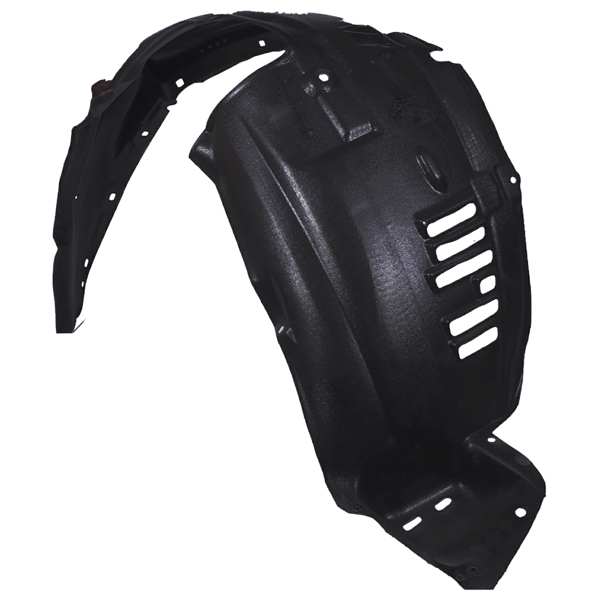 Plastic wheel housing